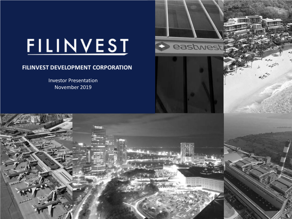 Investor Presentation November 2019 Section 1 FDC at a Glance Diversified Range of Market-Leading Businesses That Target the Underserved Middle Market