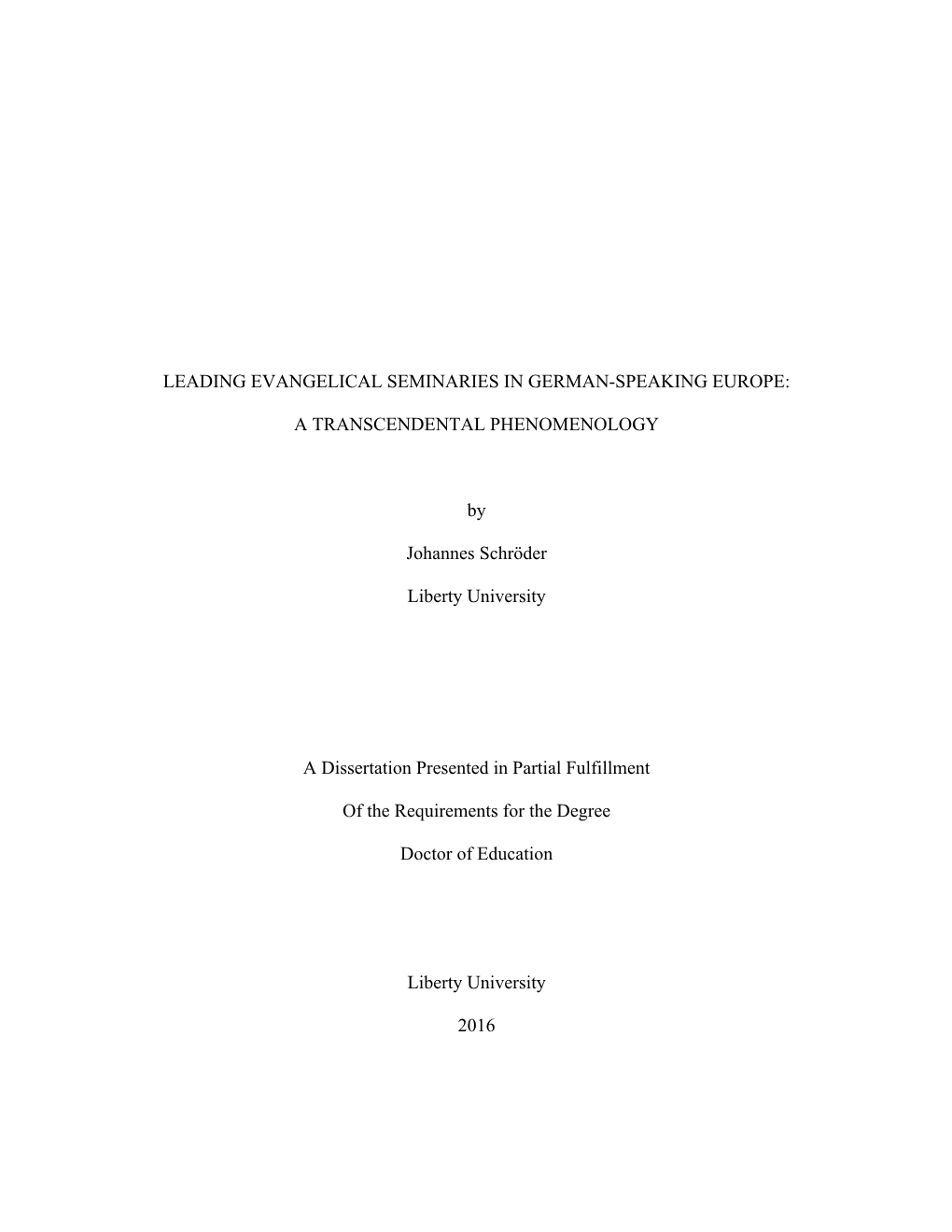 Schroeder Johannes Dissertation Publication