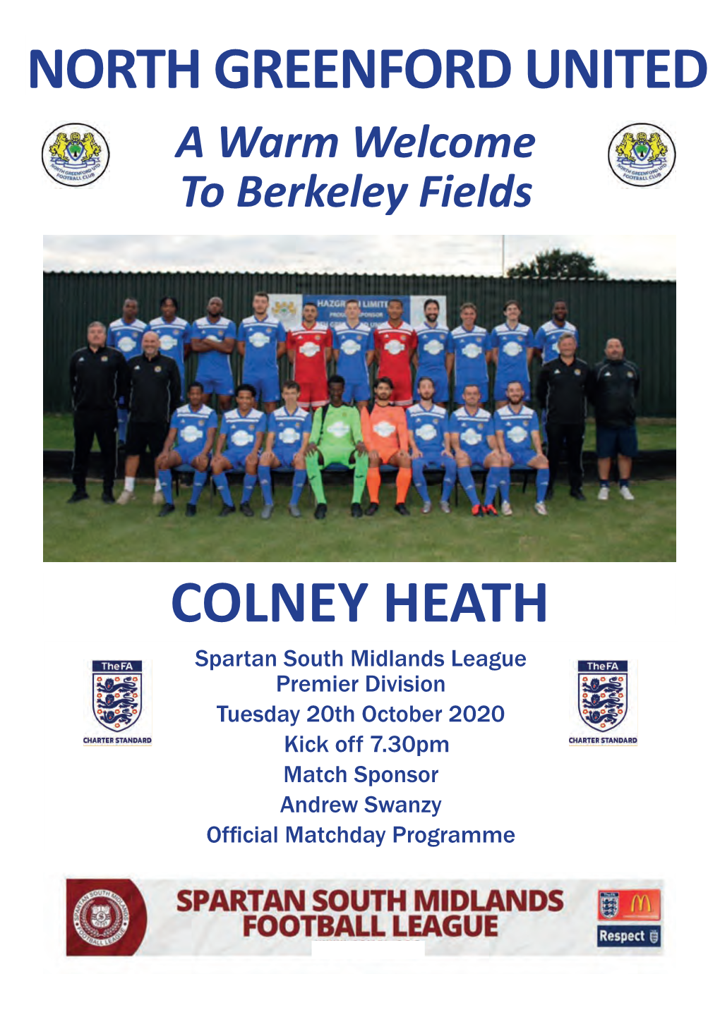 North Greenford United Colney Heath