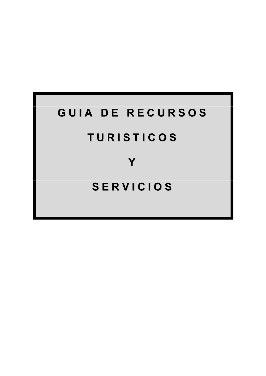 Guia De Recursos Turisticos