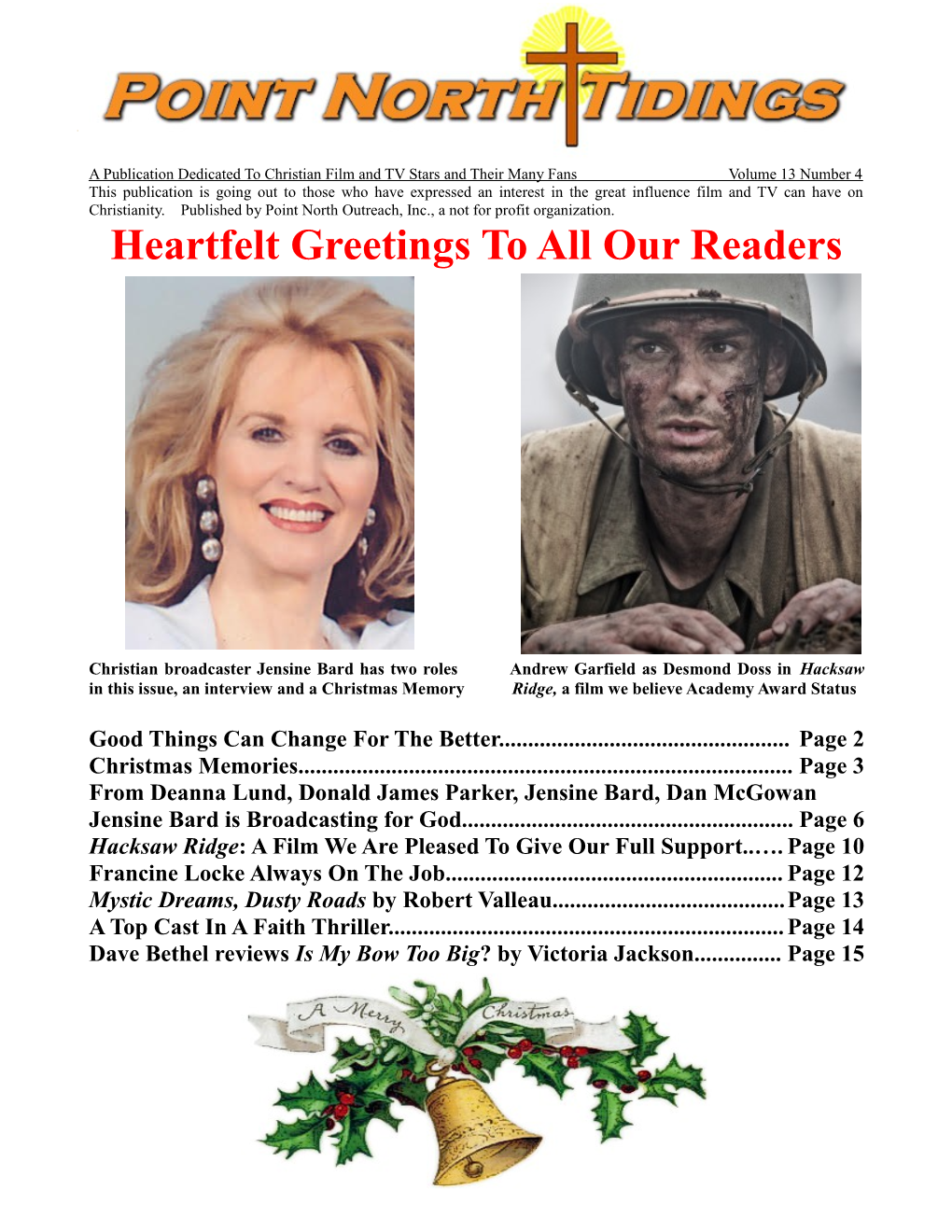 Heartfelt Greetings to All Our Readers