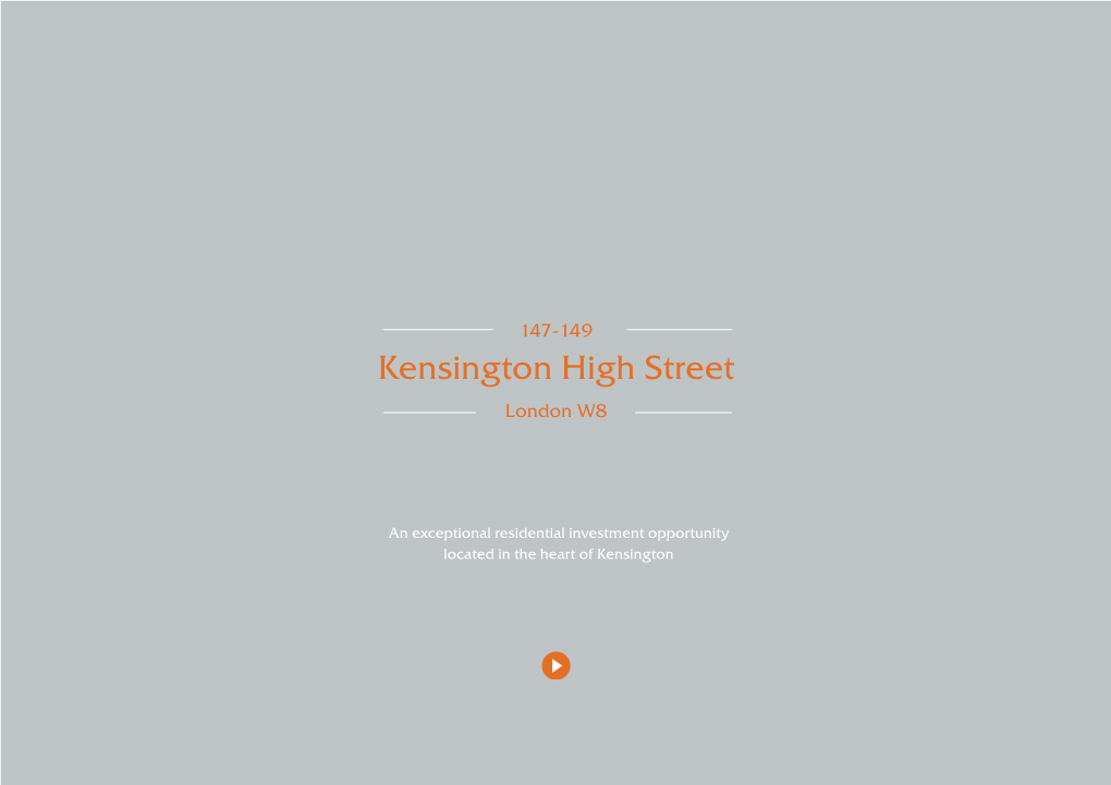 Kensington High Street London W8