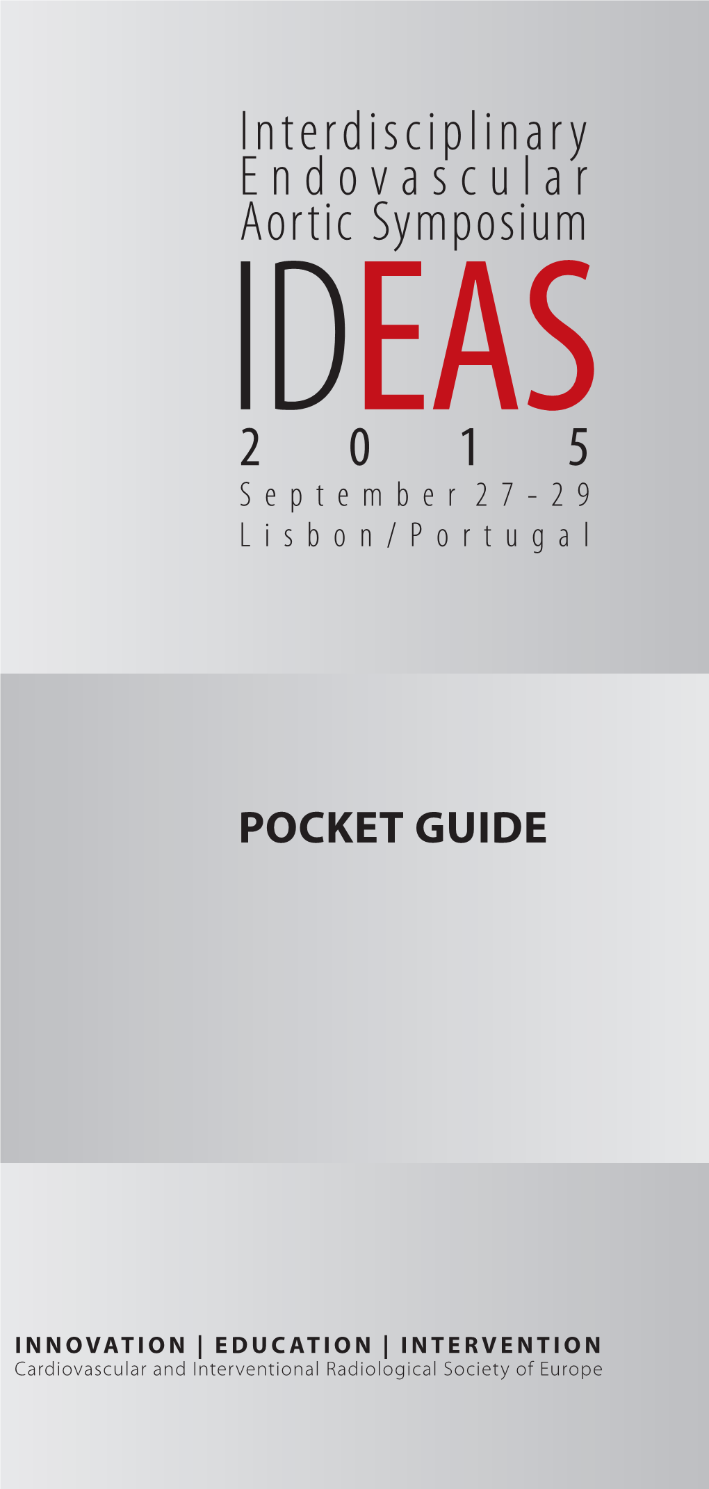 IDEAS 2015 Pocket Guide General Information