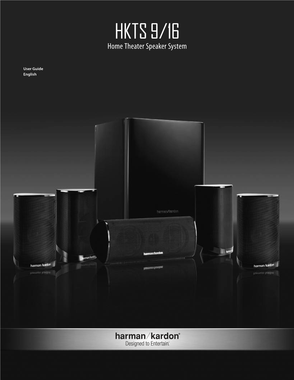 HKTS 9/16 Home Theater Speaker System