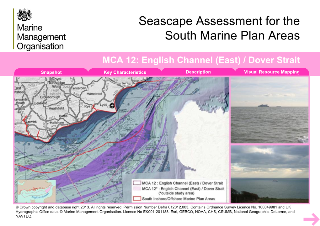 English Channel (East) / Dover Strait