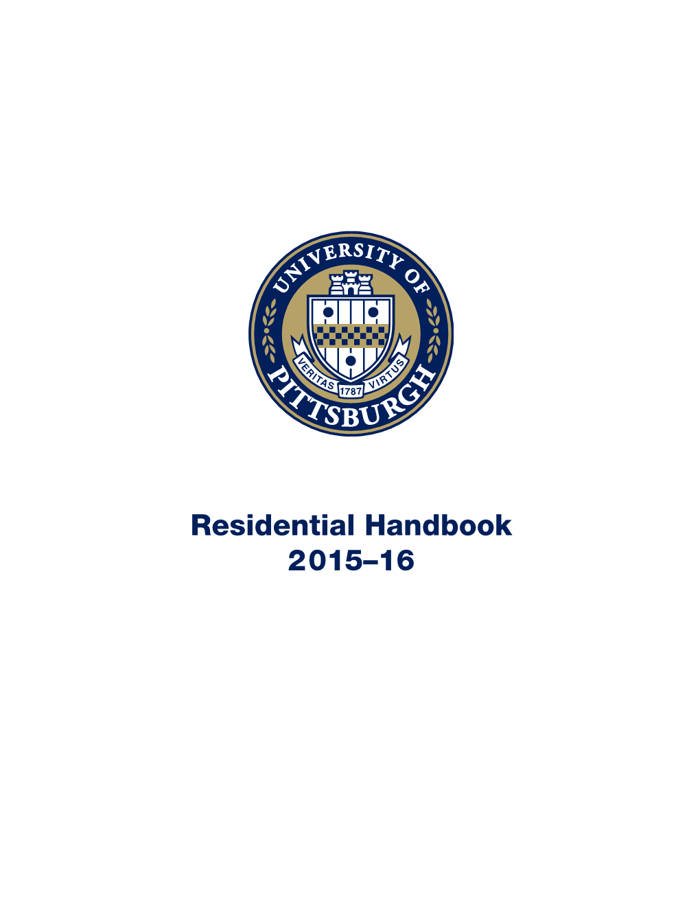 Residential Handbook 2015–16 WELCOME