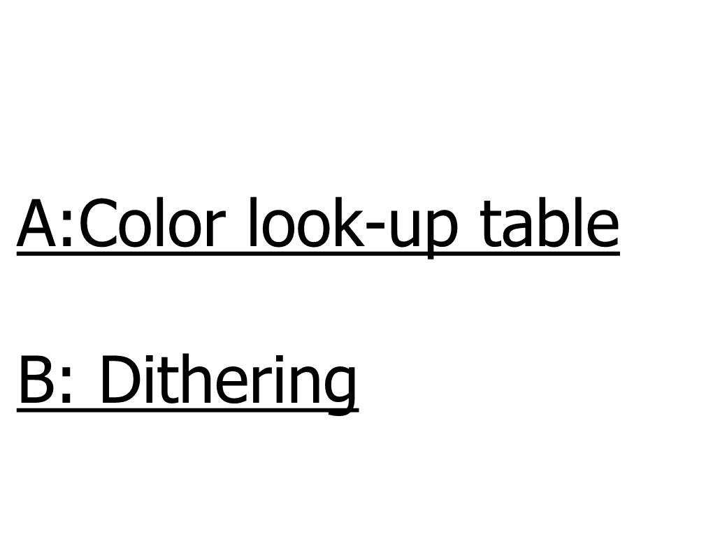 24-Bit Color Images  in a Color 24-Bit Image, Each Pixel Is Represented by Three Bytes, Usually Representing RGB