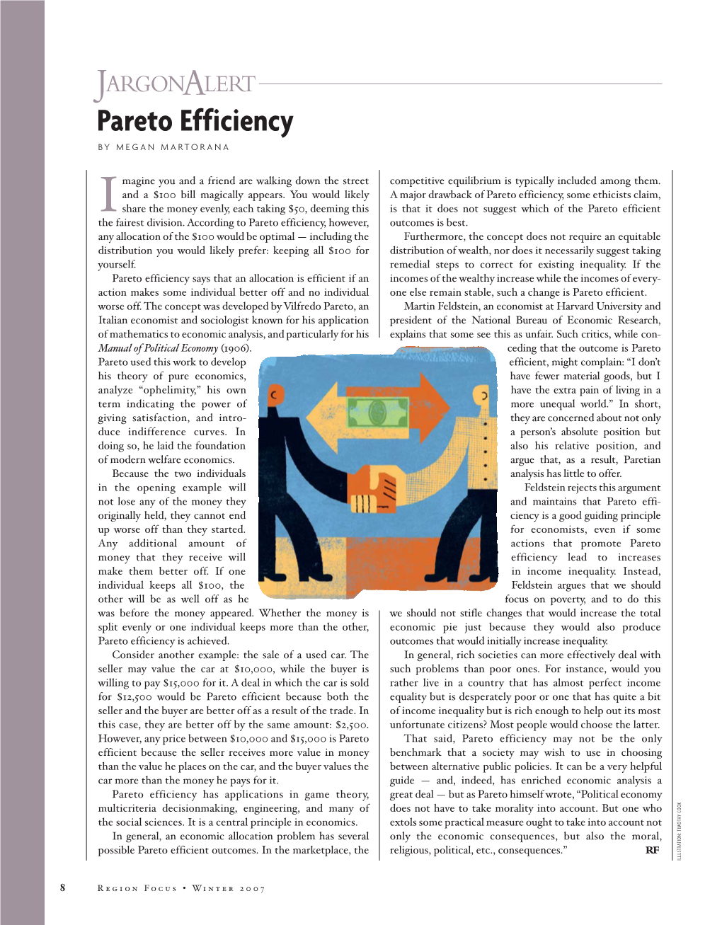 Pareto Efficiency by MEGAN MARTORANA