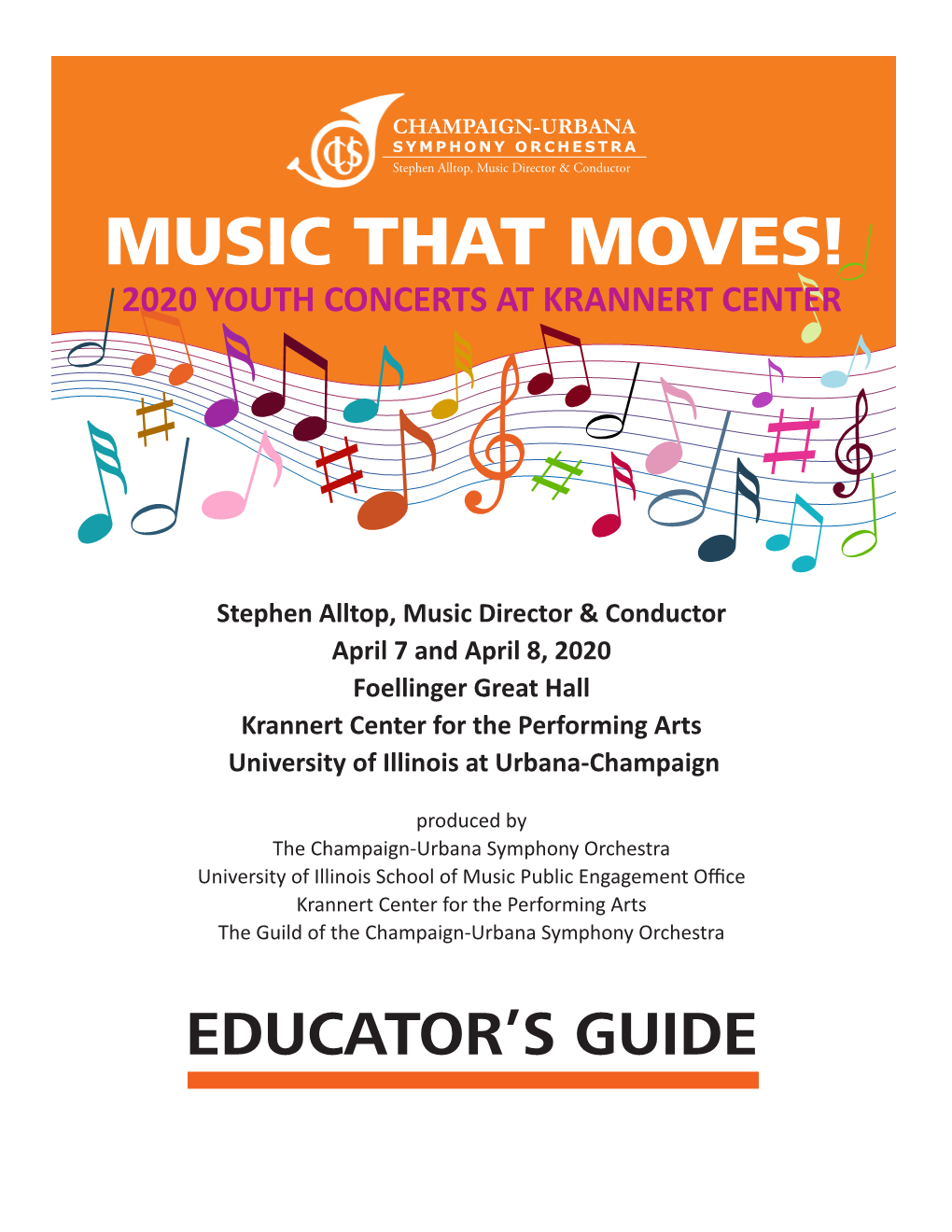 Music That Moves! 2020 Youth Concerts at Krannert Center