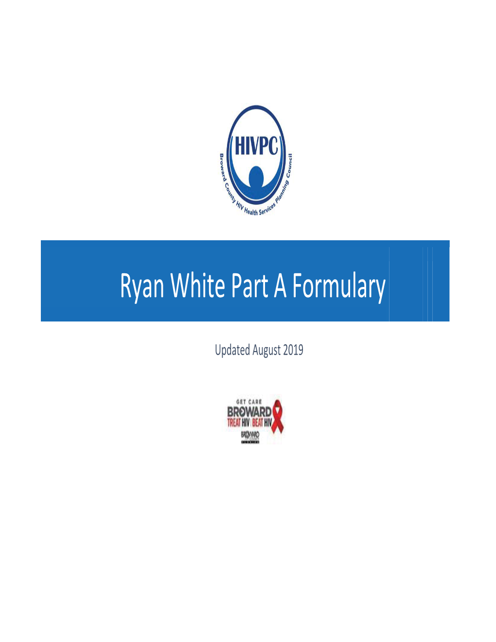 Ryan White Part a Formulary