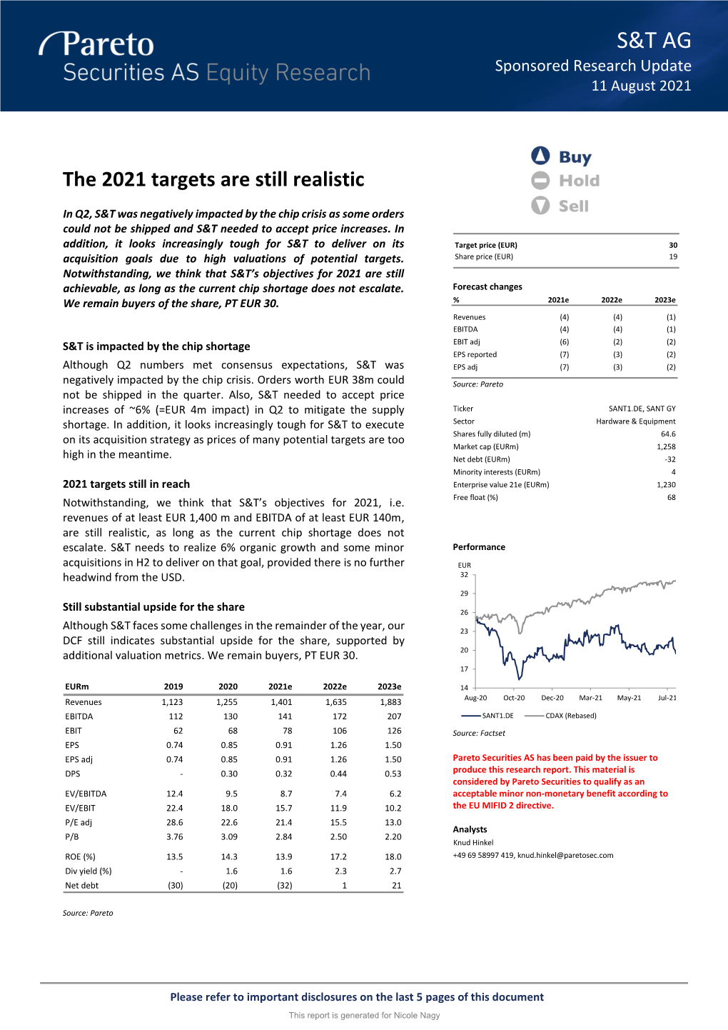 Pareto Securities 11082021