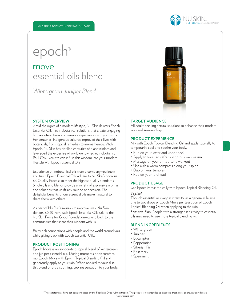 Epoch® Move Essential Oils Blend