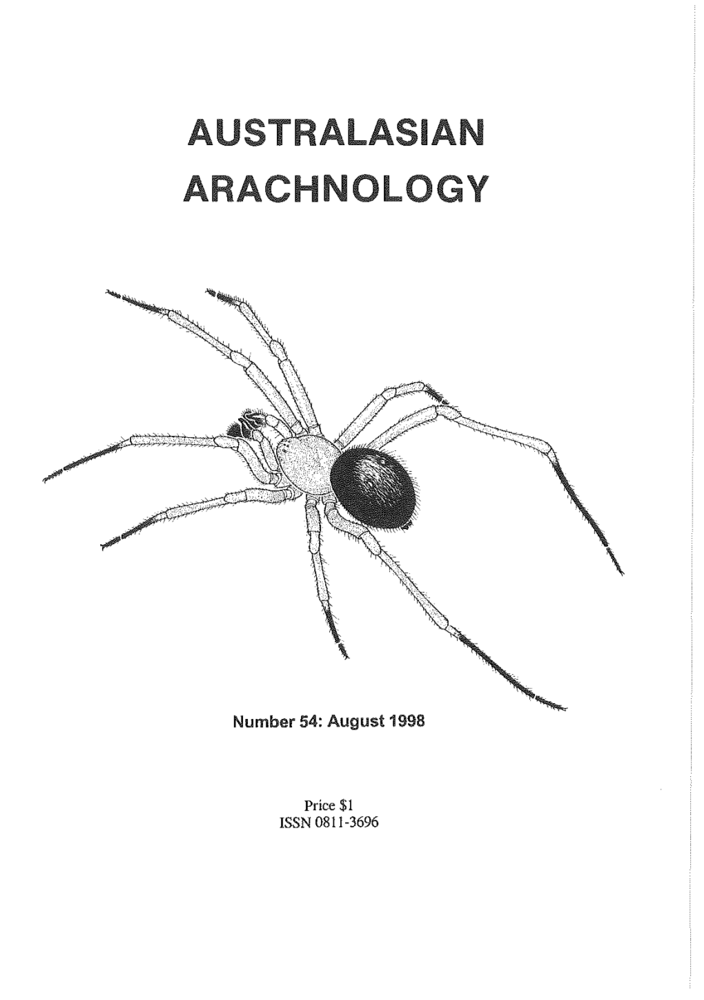 Australasian Arachnology