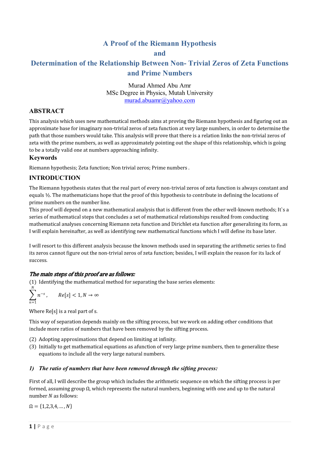 Trivial Zeros of Zeta Functions and Prime Numbers