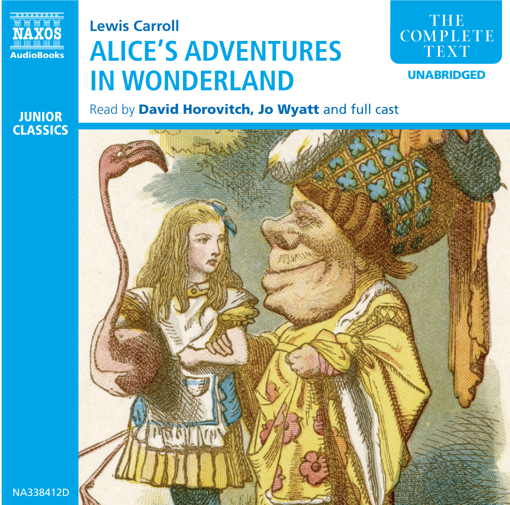 NA338412 Alice Book