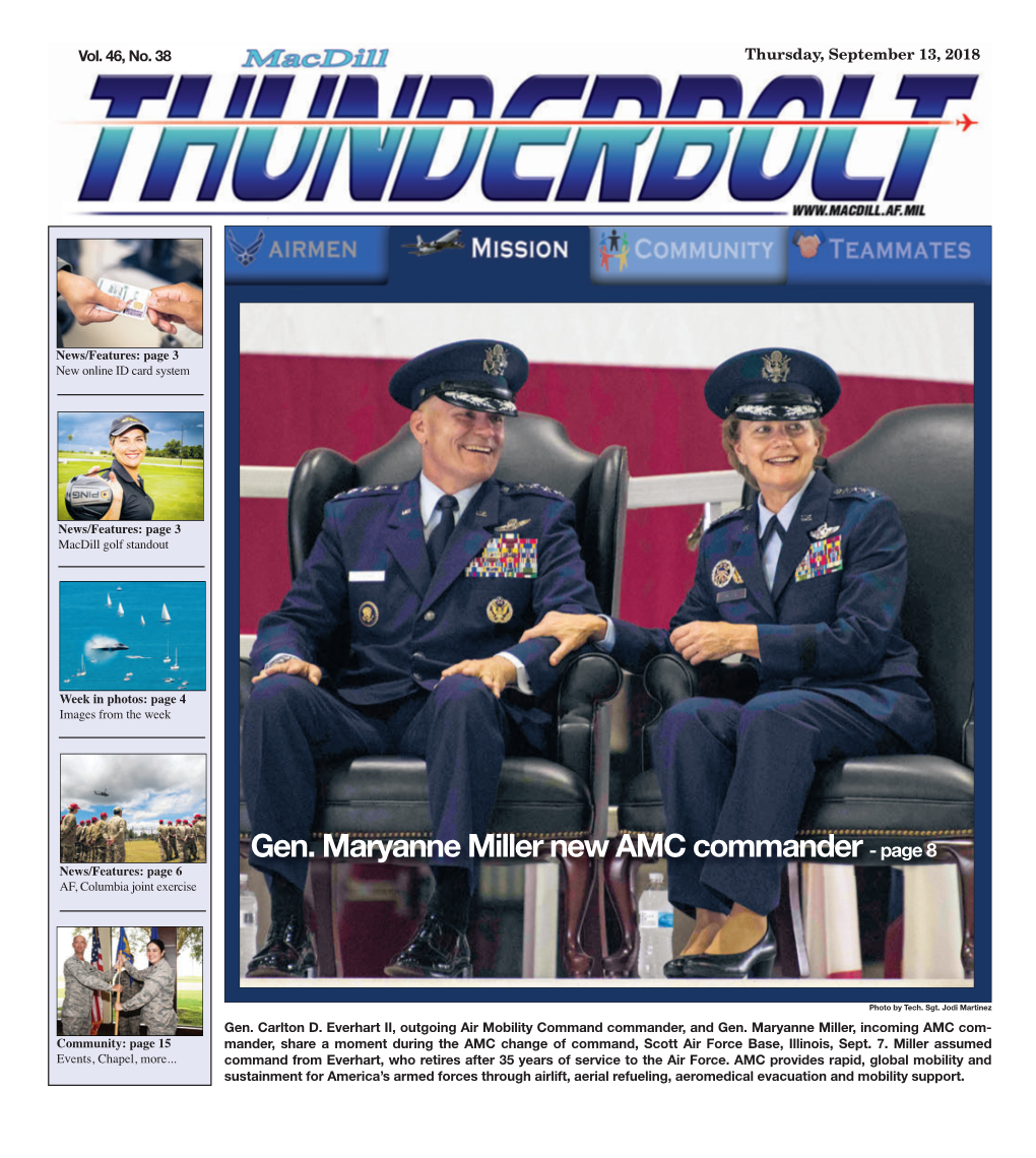 Gen. Maryanne Miller New AMC Commander Page 8