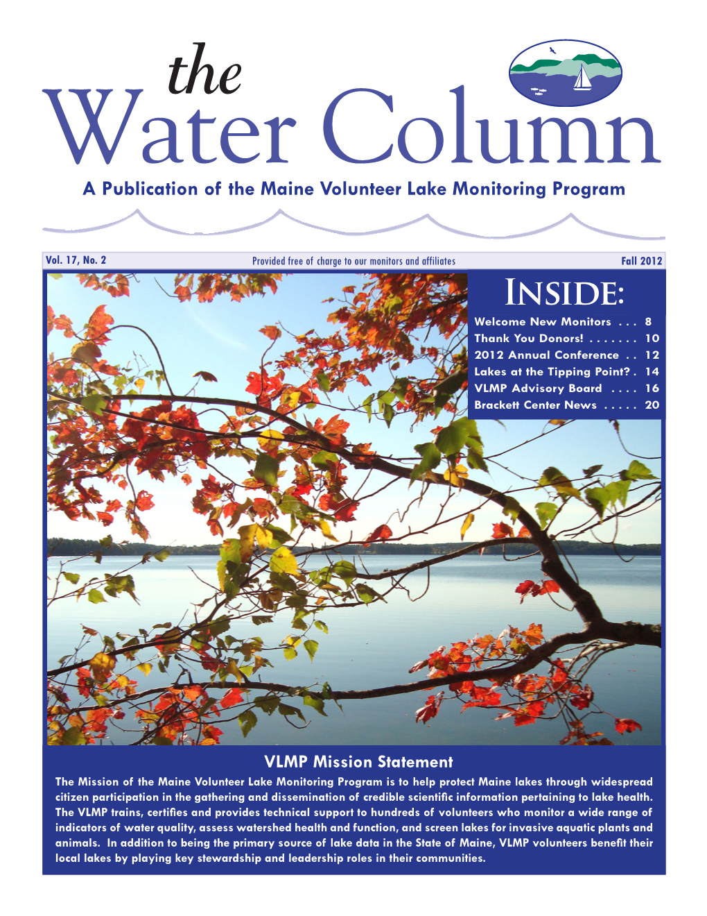 Water Column Fall 2012
