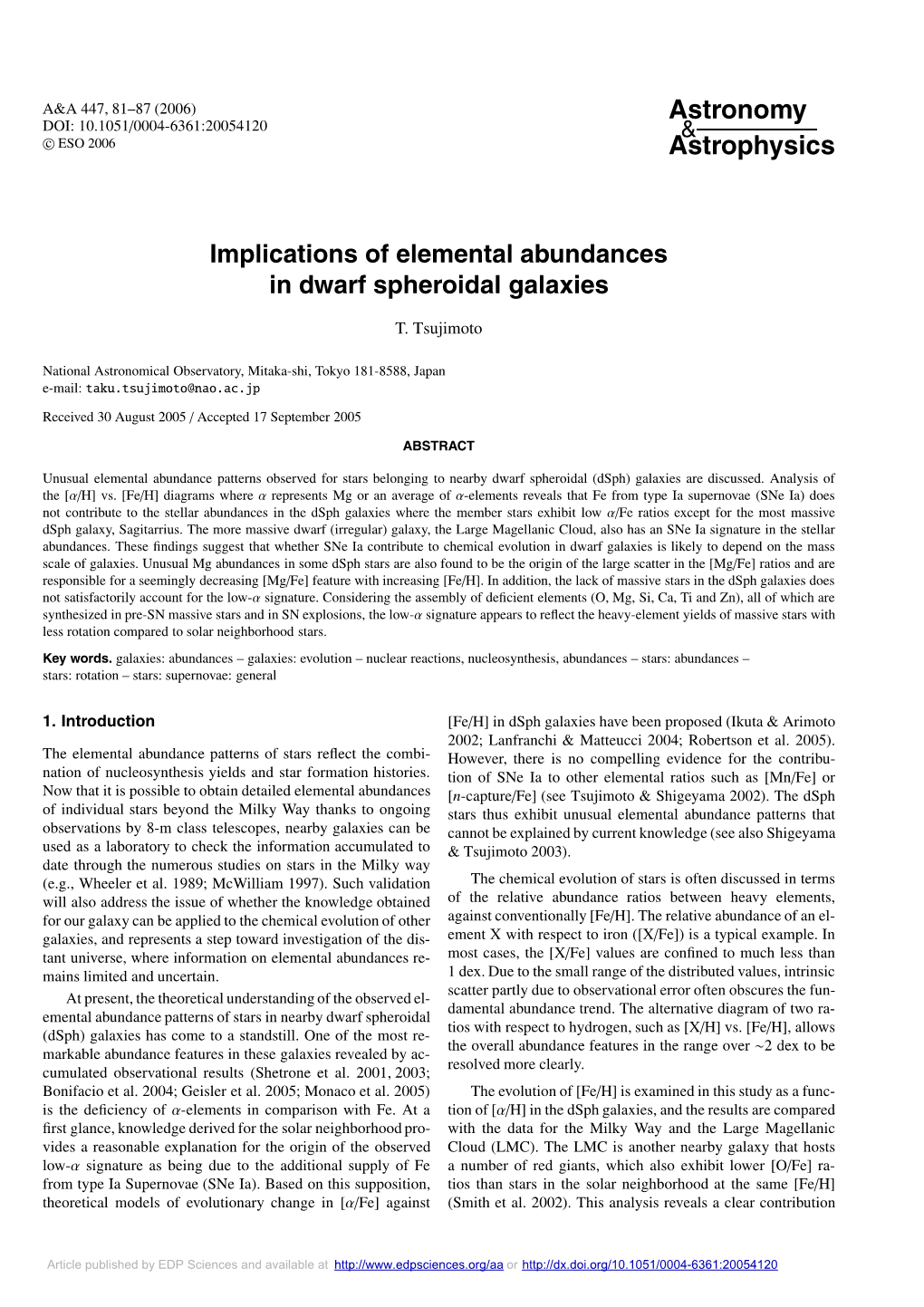 Implications of Elemental Abundances in Dwarf Spheroidal Galaxies