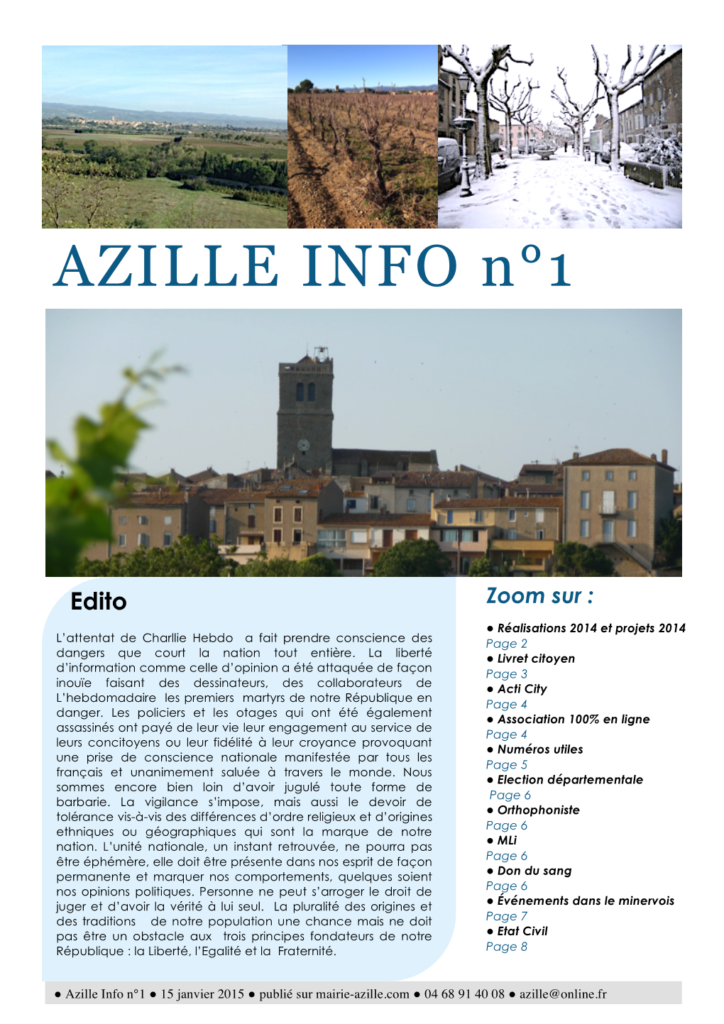 AZILLE INFO N°1