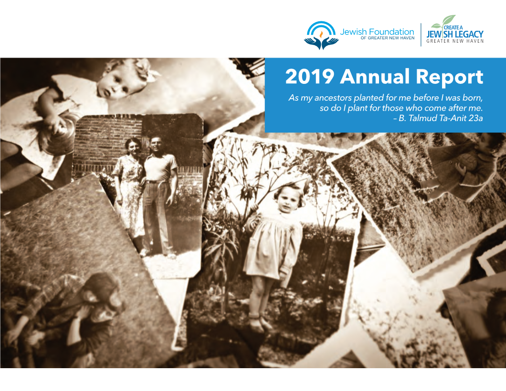 Jewish Foundation Annual Report