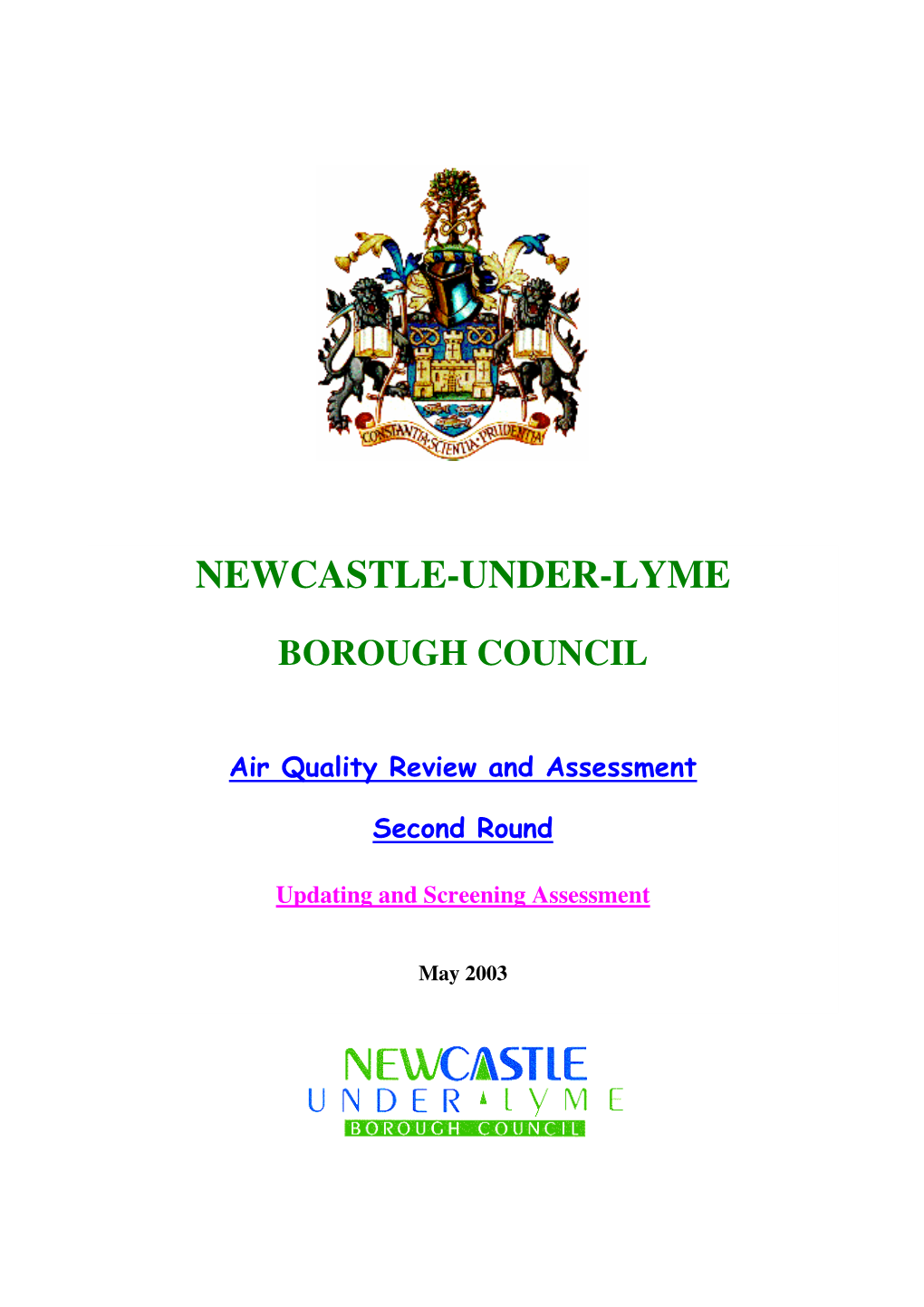 Newcastle-Under-Lyme Borough Council, Civic Offices, Merrial Street, Newcastle-Under-Lyme, Staffordshire, ST5 2AG