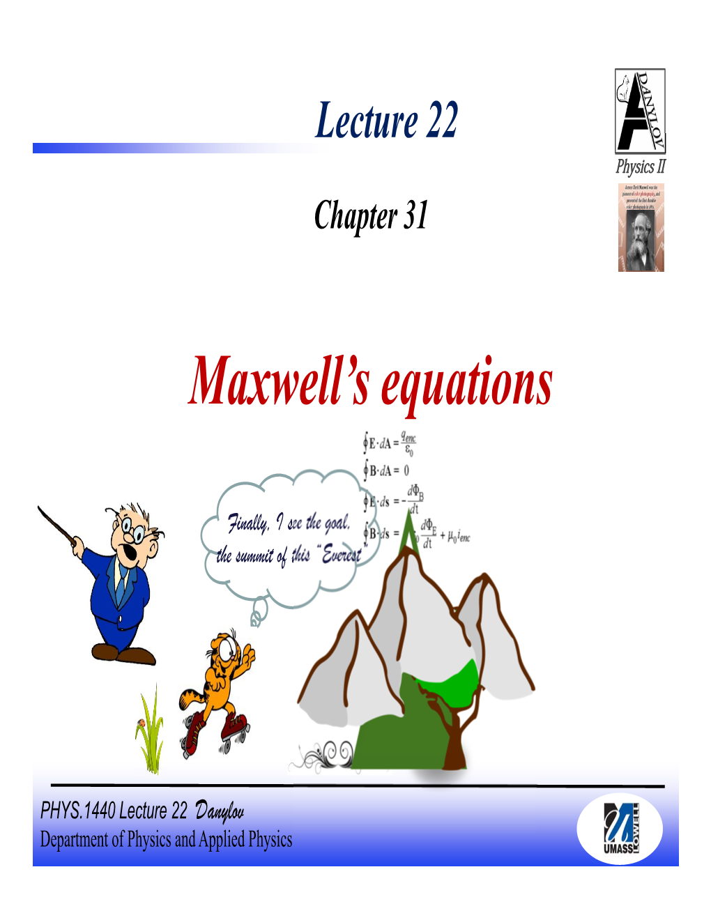 Maxwell's Equations