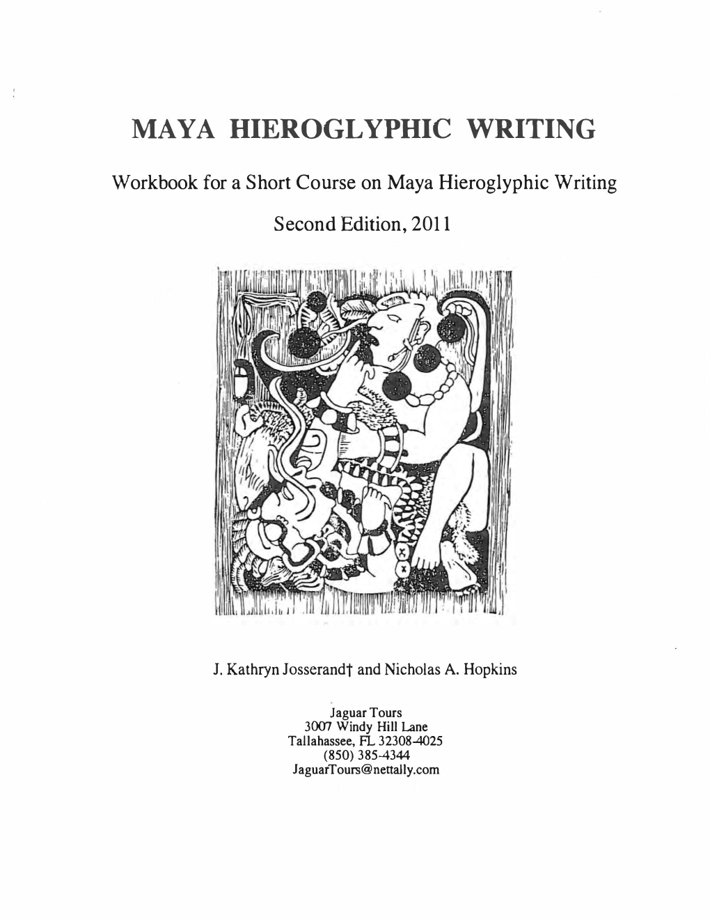 Maya Hieroglyphic Writing