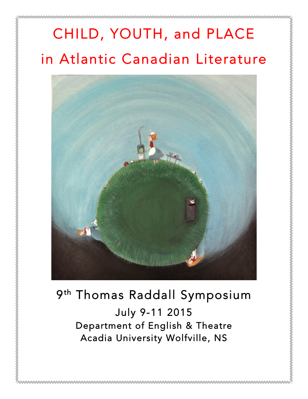 CHILD, YOUTH, and PLACE in Atlantic Canadian Literature