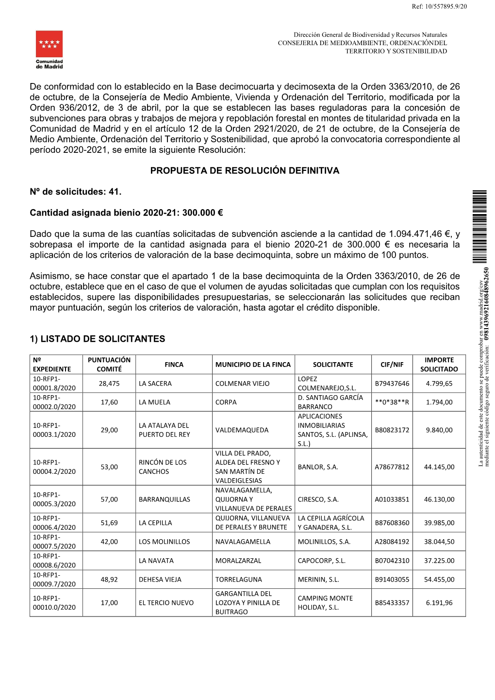 Propuesta De Resolución Definitiva