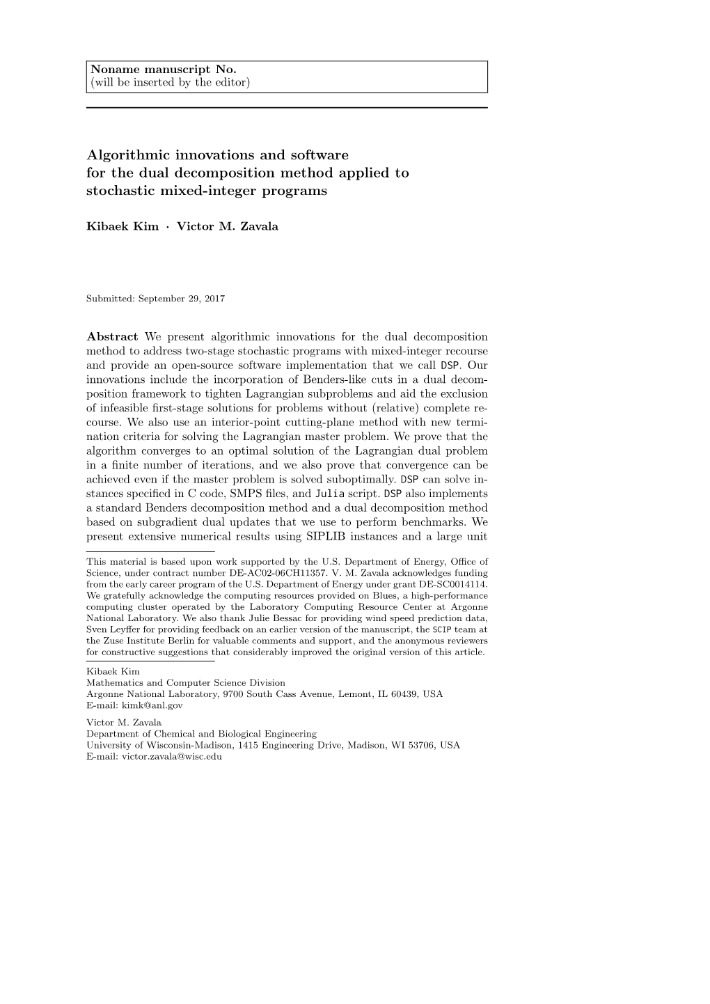 Algorithmic Innovations and Software for the Dual Decomposition Method Applied to Stochastic Mixed-Integer Programs