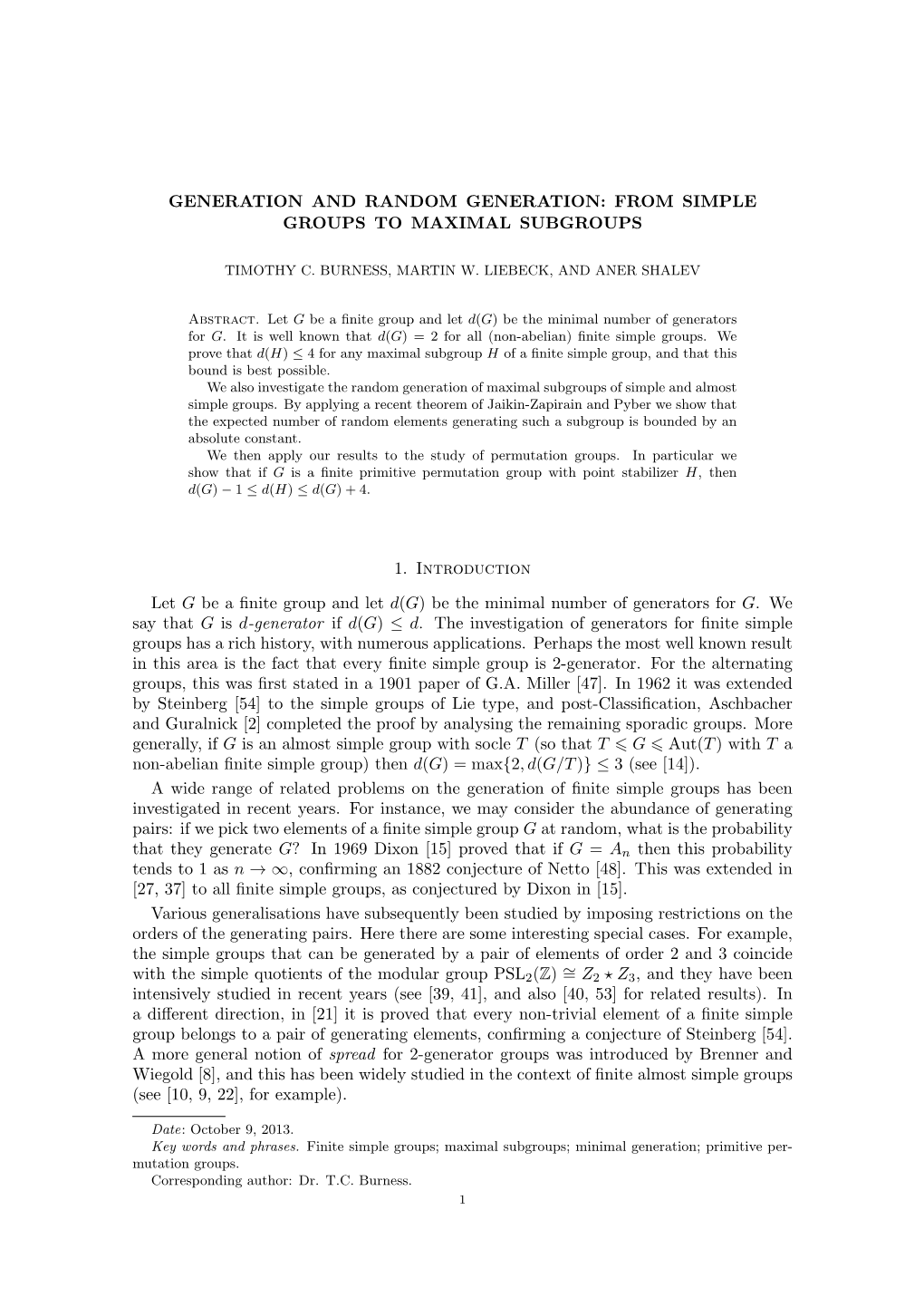 From Simple Groups to Maximal Subgroups