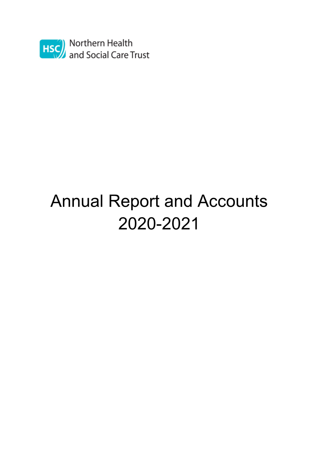 Annual Report and Accounts 2020-2021