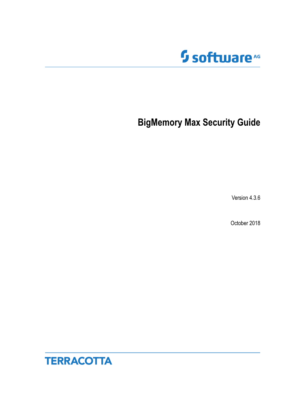 Bigmemory Max Security Guide