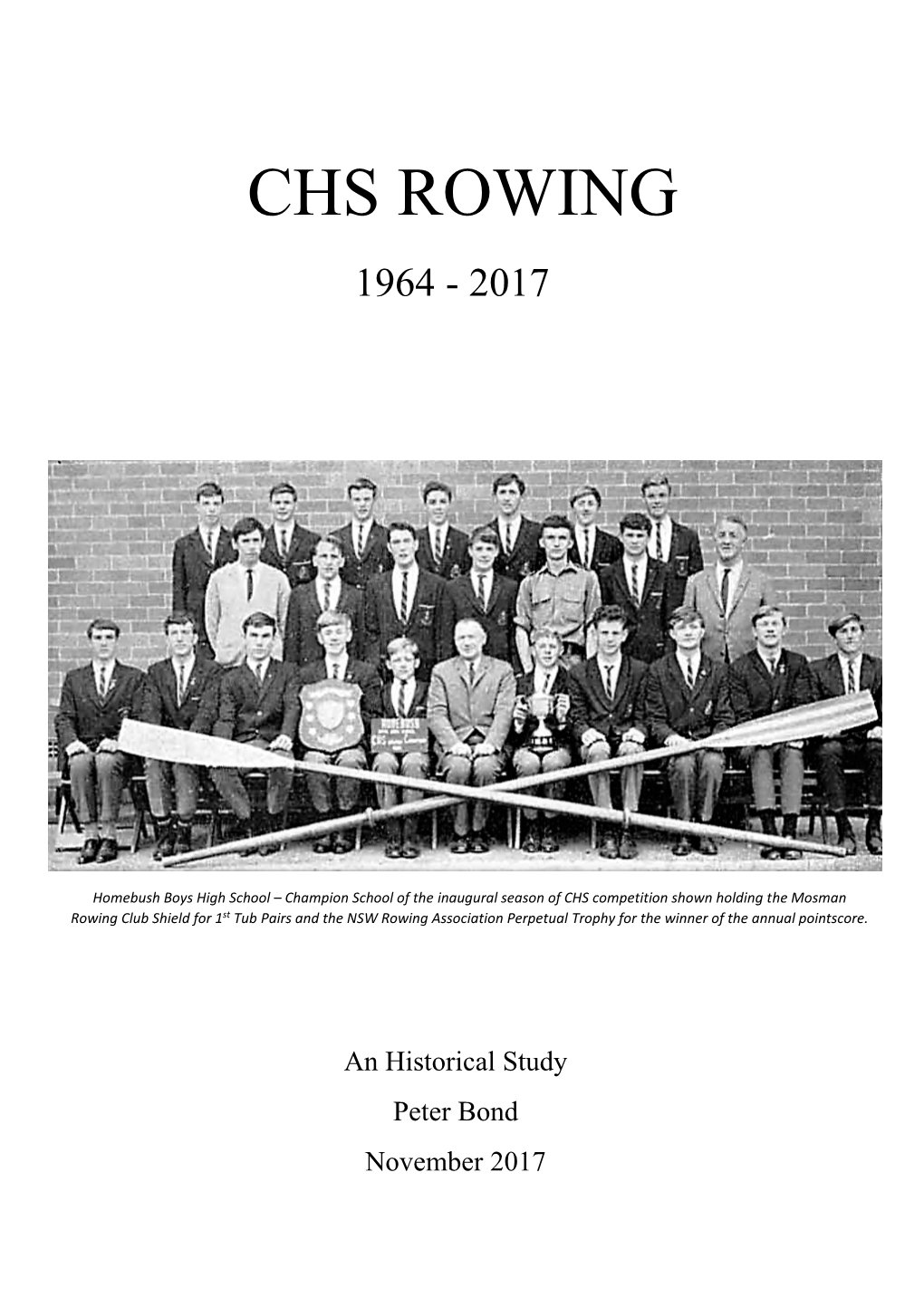 CHS Rowing History