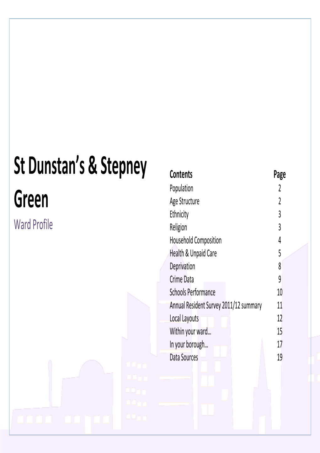 St Dunstan's & Stepney Green