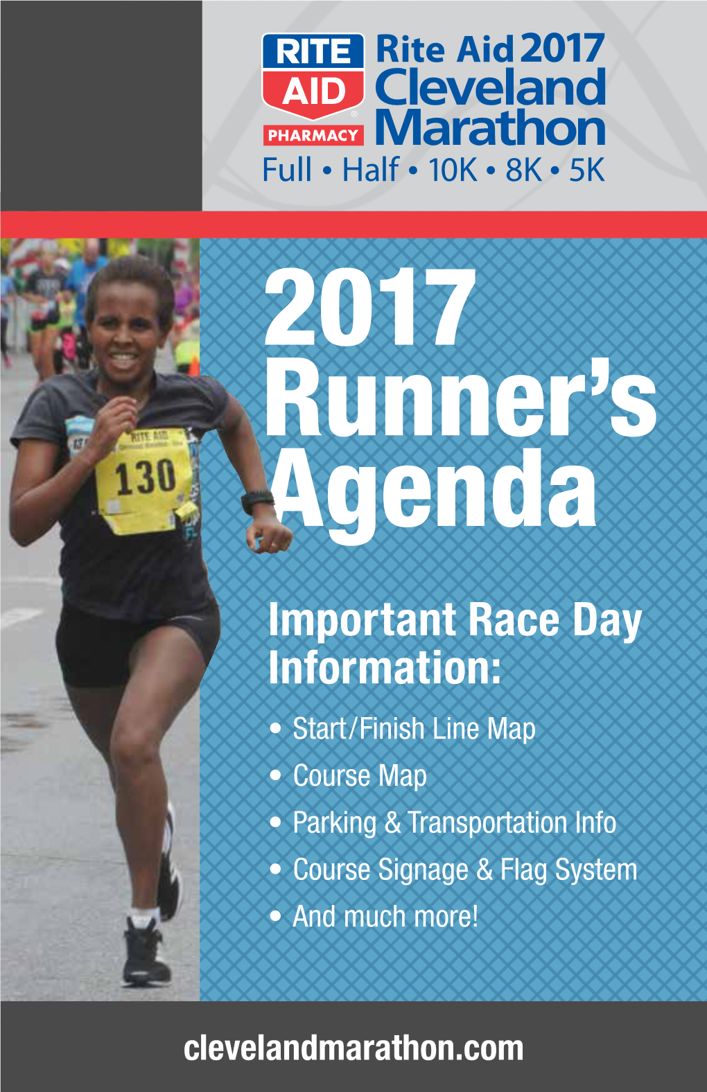 2017 Runner's Agenda