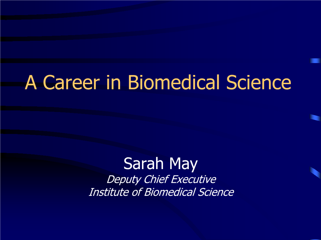 Healthcare Scientists