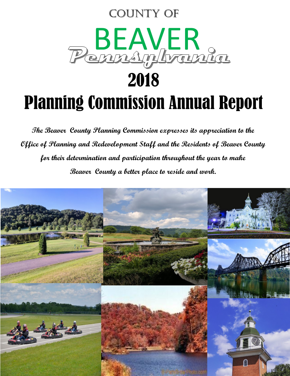 Pennsylvania 2018 Planning Commission Annual Report