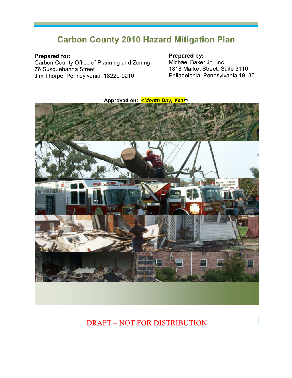 Carbon County 2010 Hazard Mitigation Plan