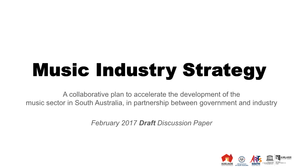 Music Industry Strategy