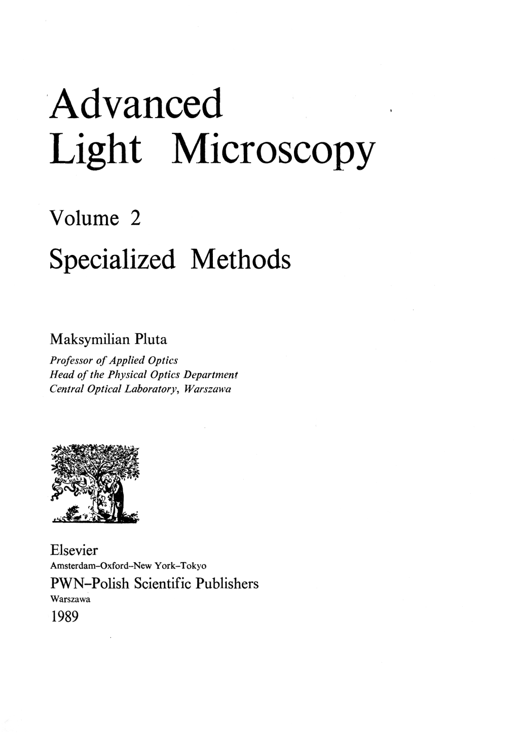 Advanced Light Microscopy