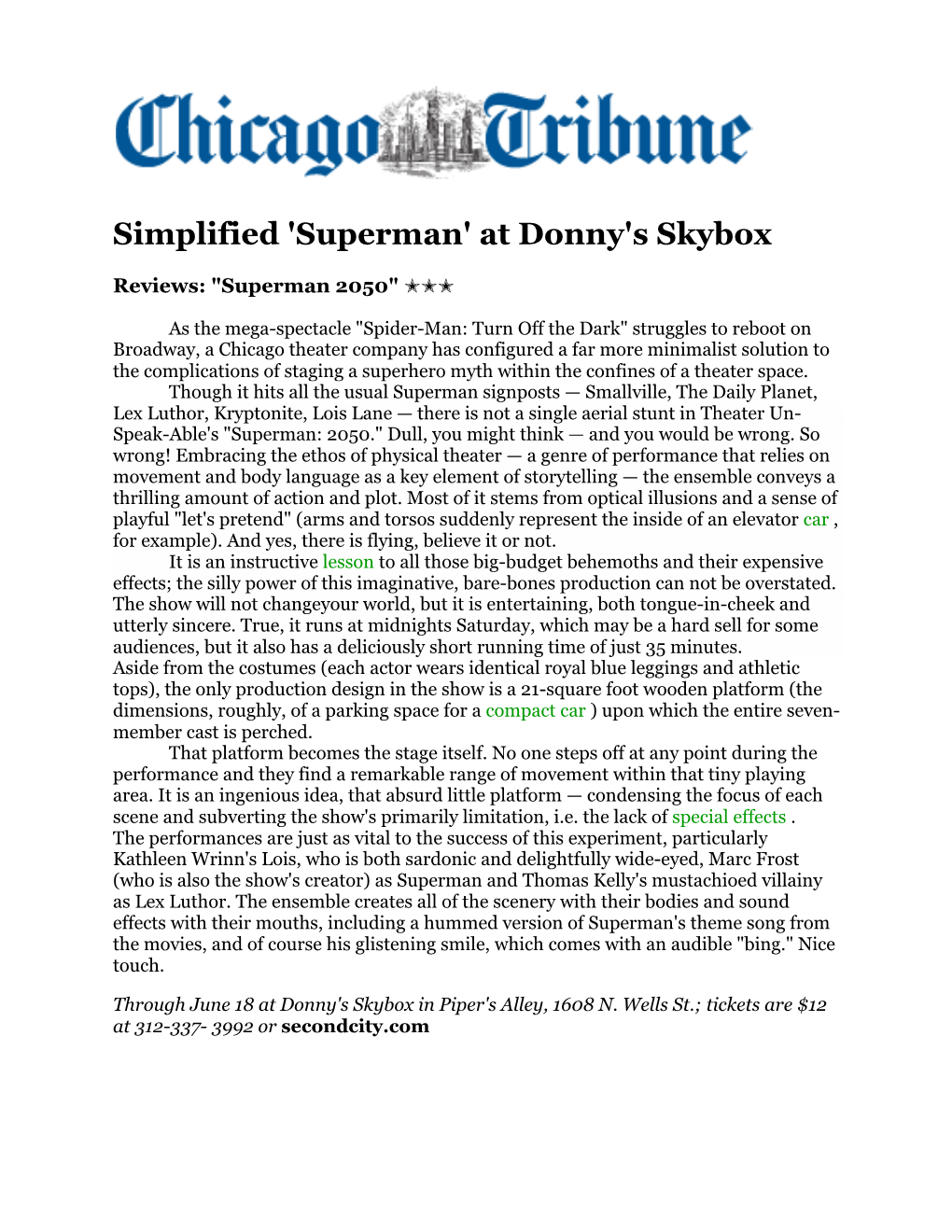 Chicago Tribune