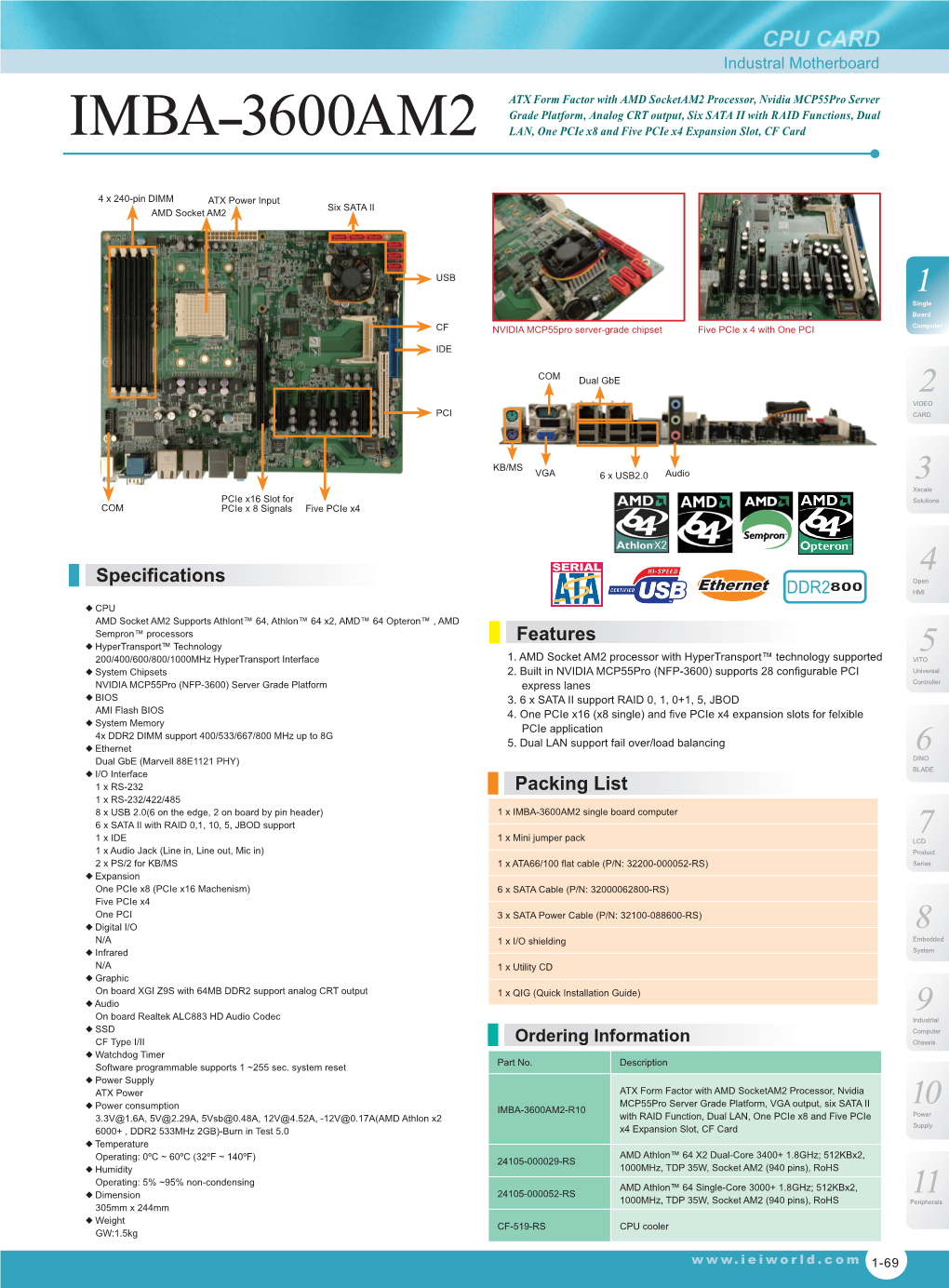 CPU CARD Industral Motherboard