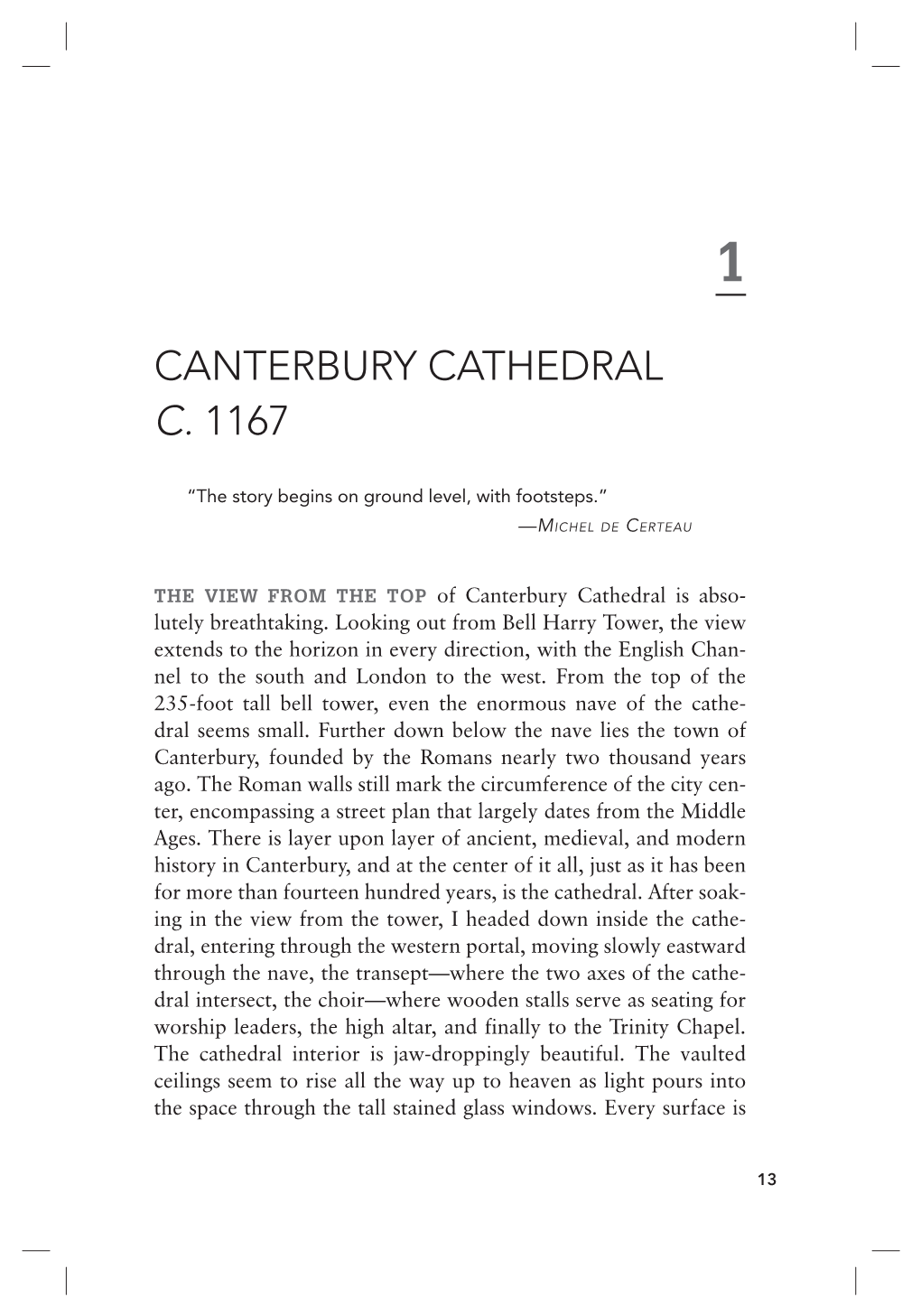 Canterbury Cathedral C. 1167