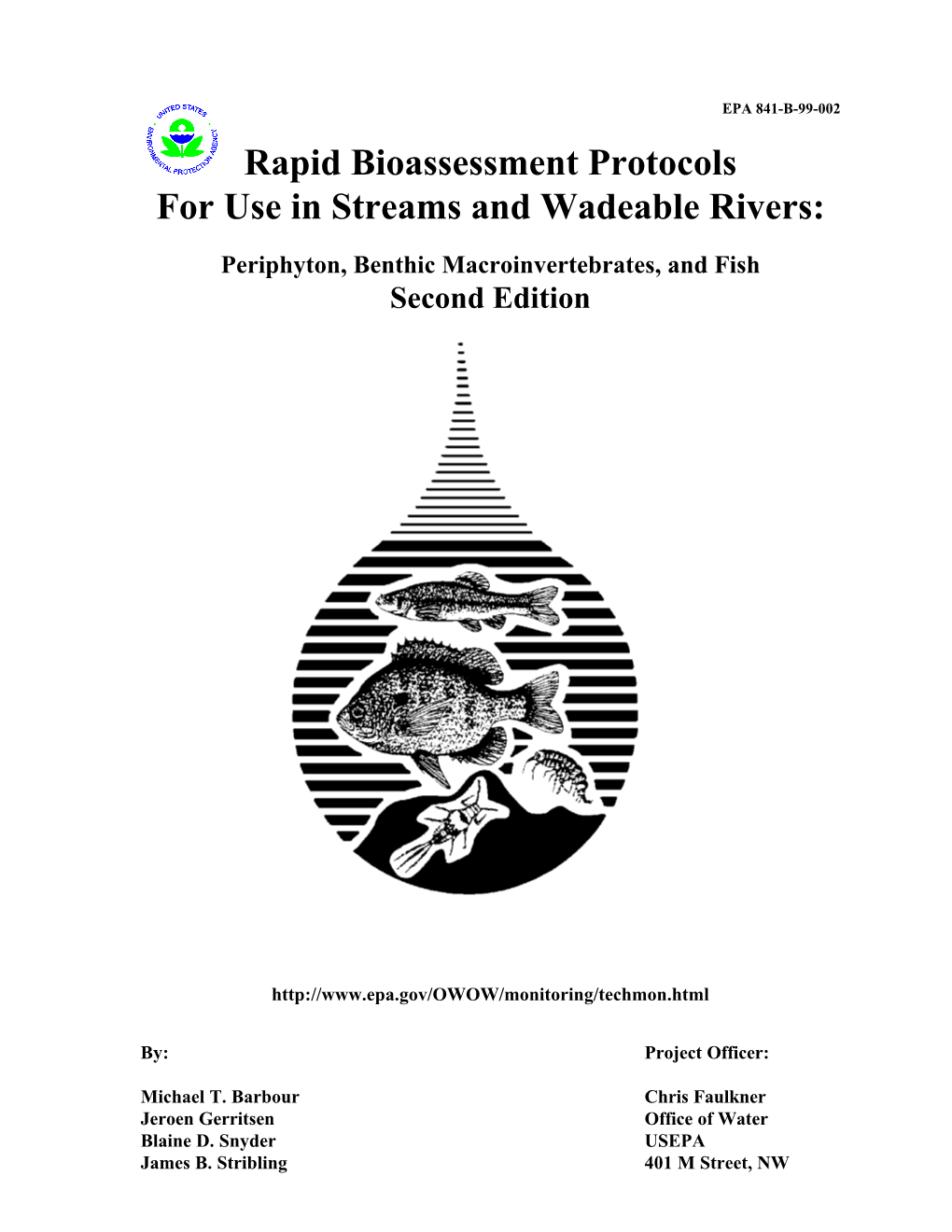 EPA 1999 Rapid Bioassessment Protocol