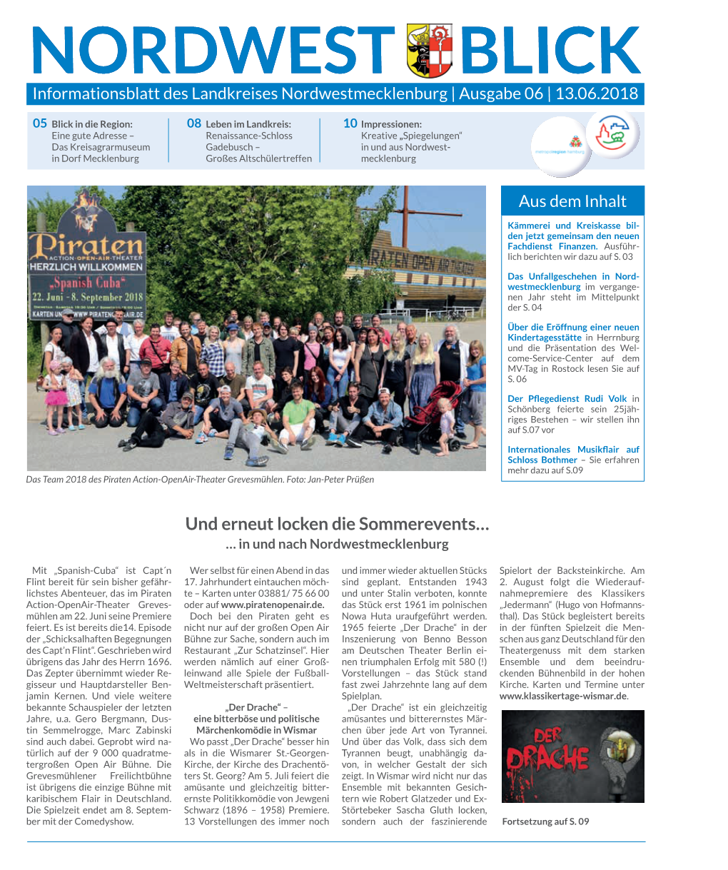 Informationsblatt Des Landkreises Nordwestmecklenburg