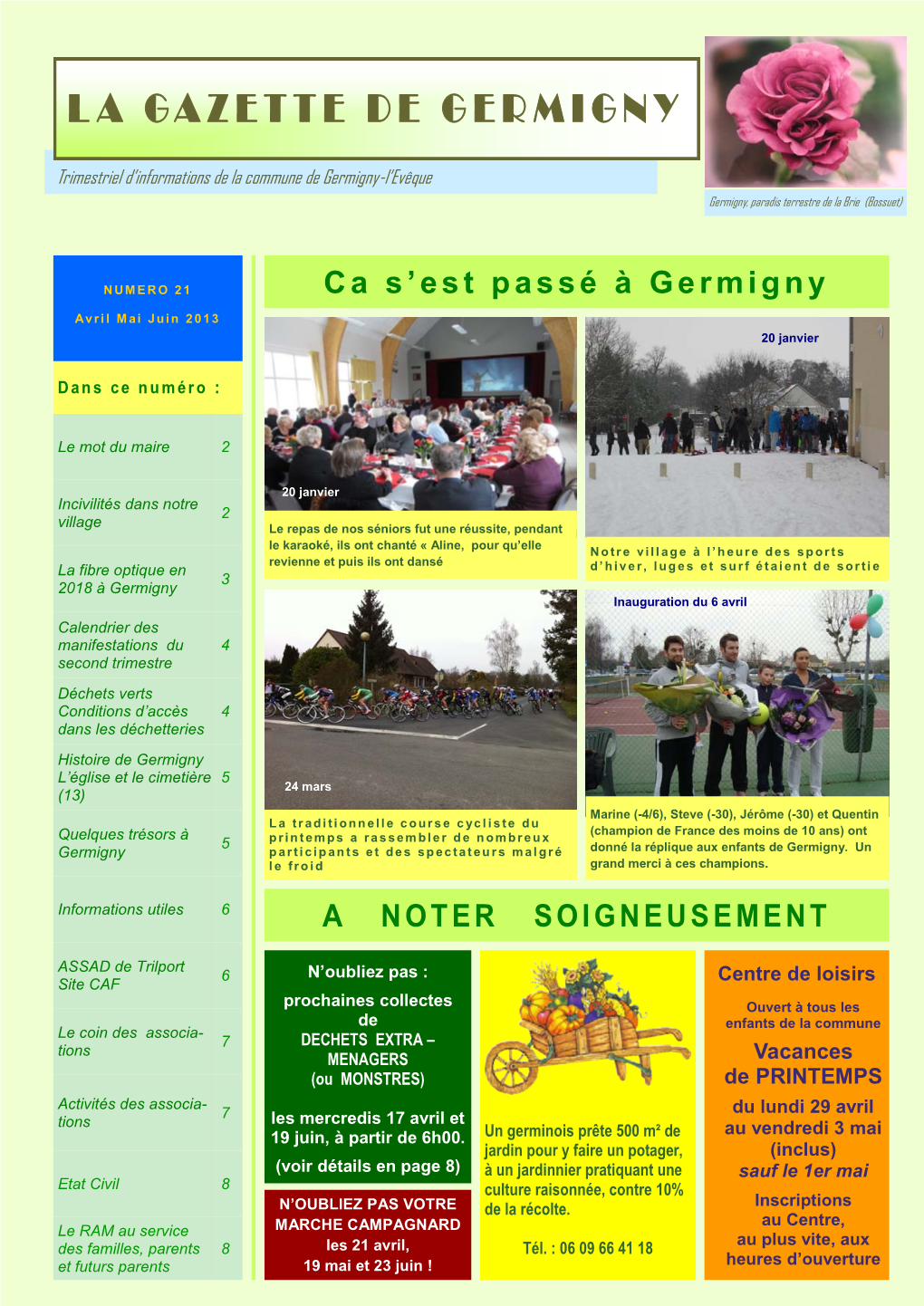 La Gazette De Germigny