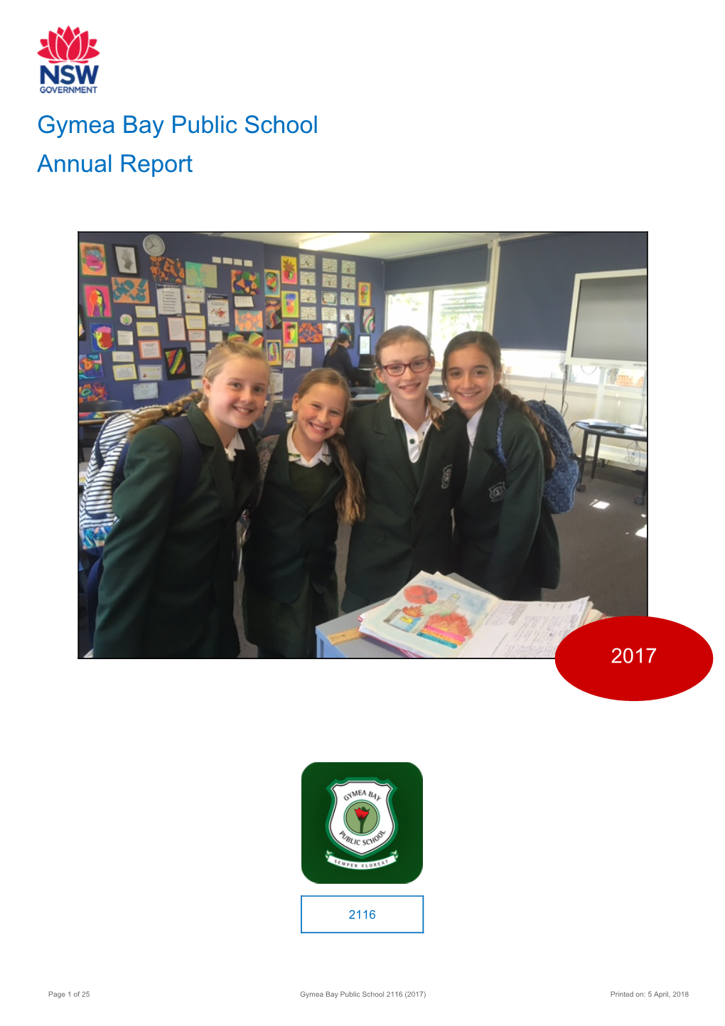 2017 Gymea Bay Public School Annual Report