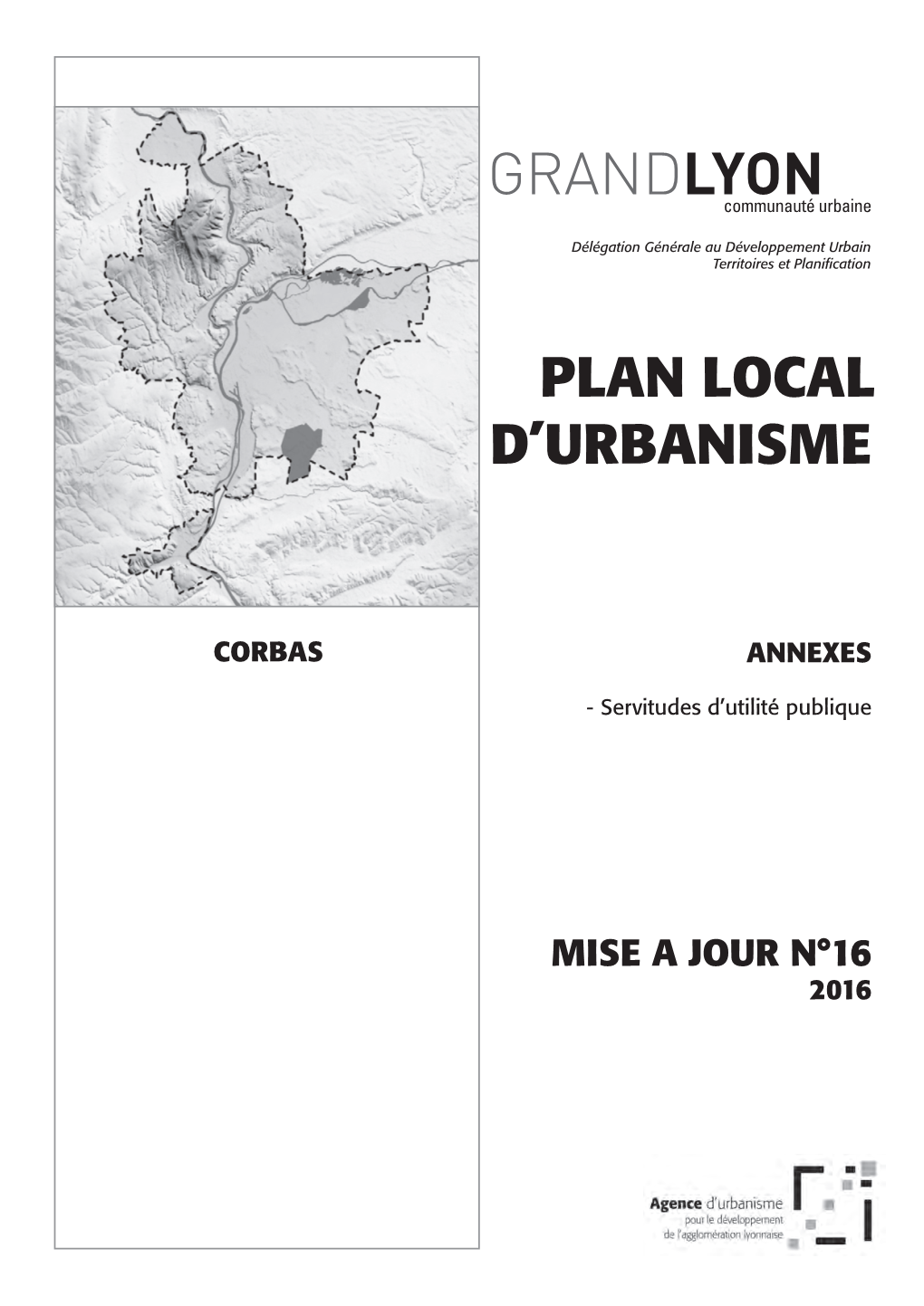 Corbas Plan Local D'urbanisme Annexes