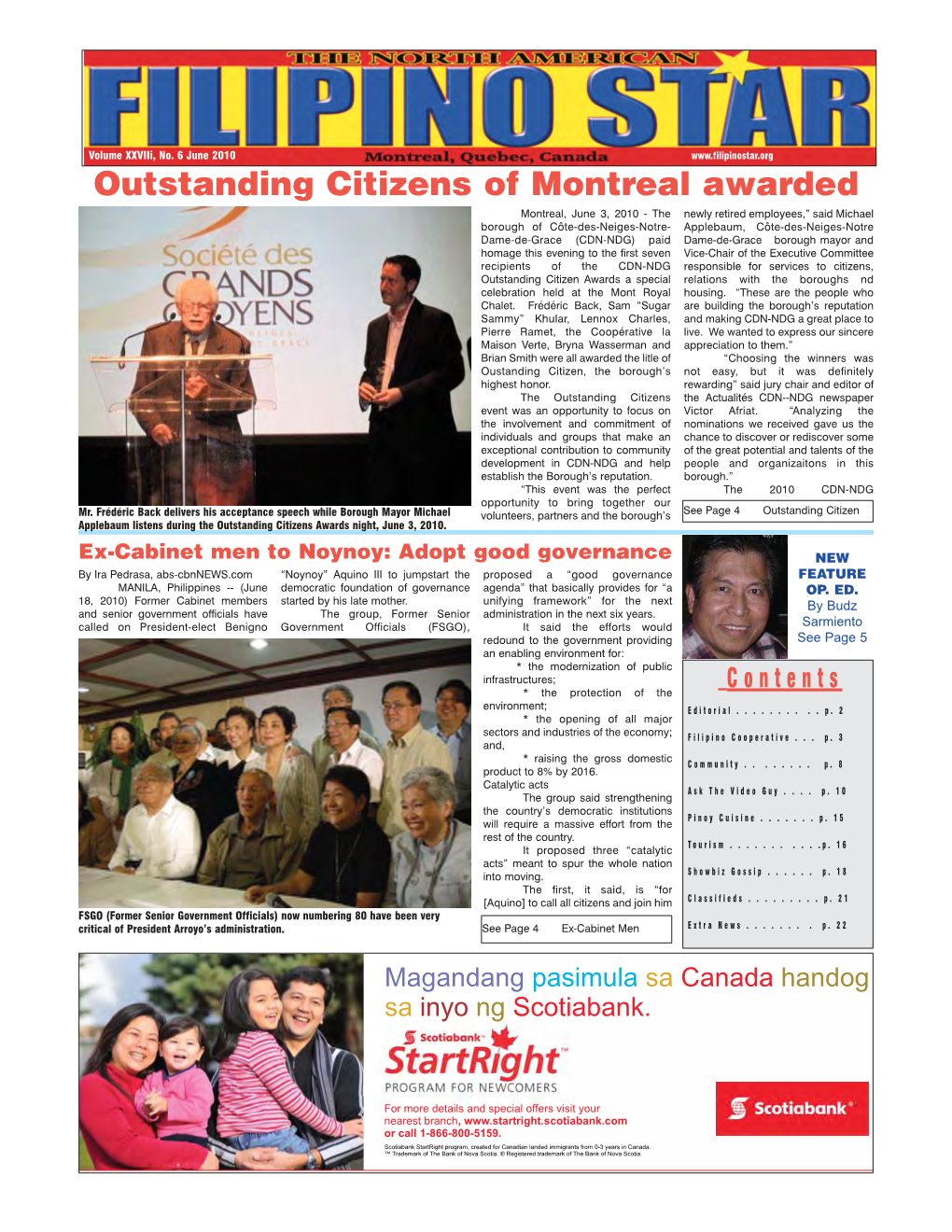 Filipino Star June 2010 Edition